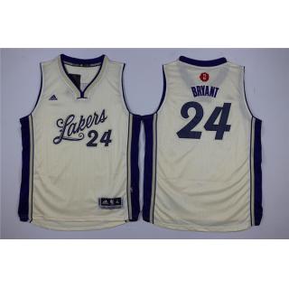 Kobe Bryant 24, L.A. Lakers [Blanca] -NIÑOS